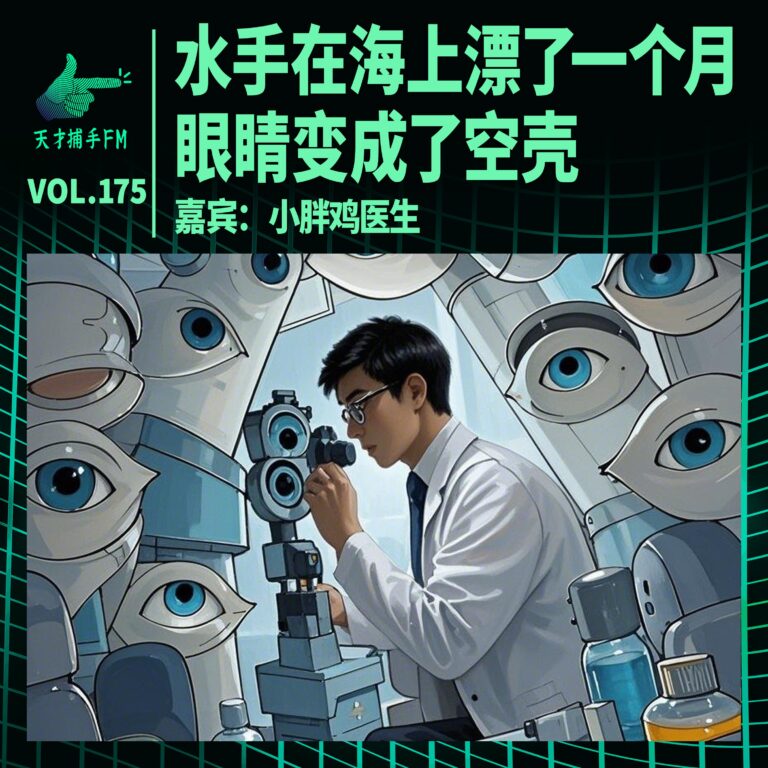 眼科医生小胖鸡：水手在海上漂了一个月，眼睛变成了空壳 | 天才职业175